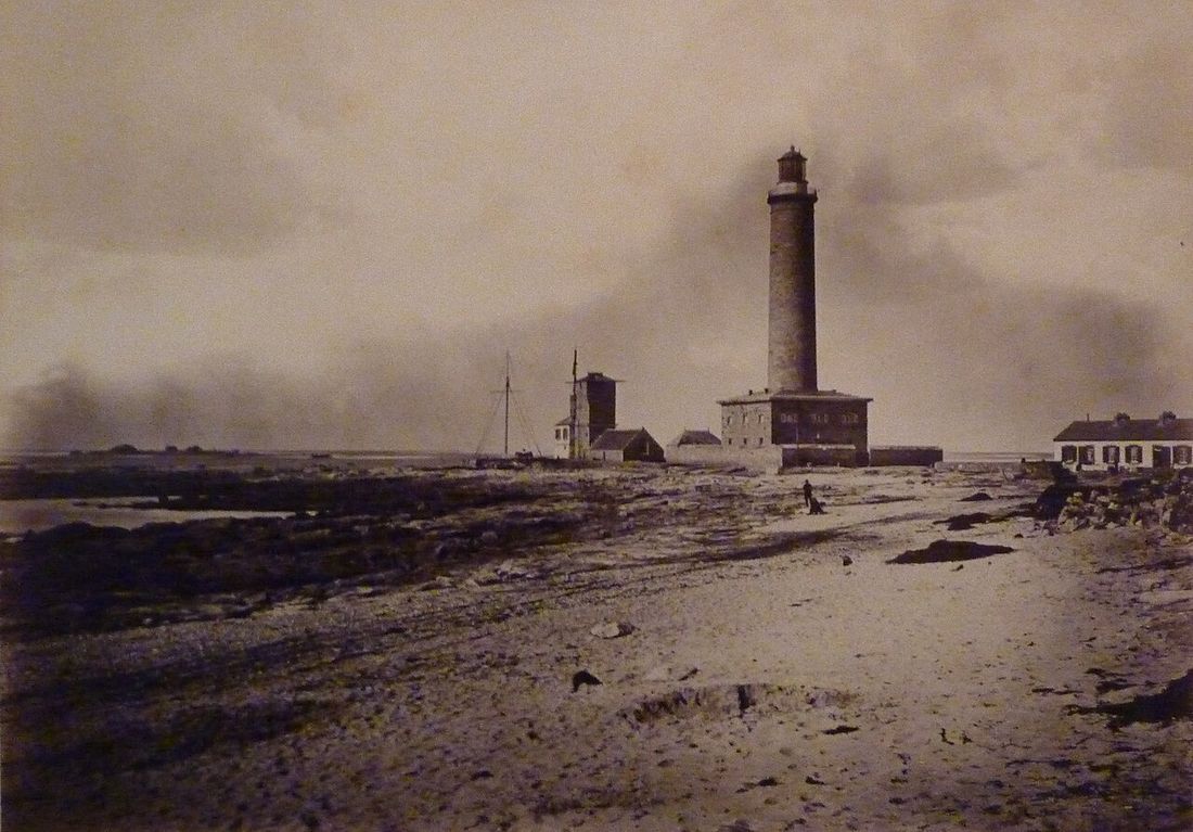Ancien phare vers 1865