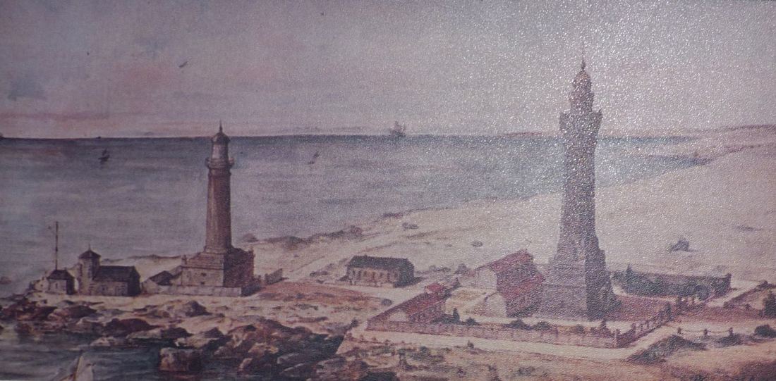Le projet du phare d'Eckmühl publié dans L'Illustration du 4 juillet 1896.