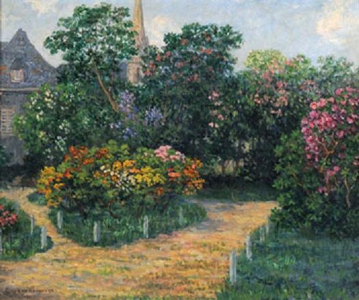 Jardin fleuri, Chamaillard